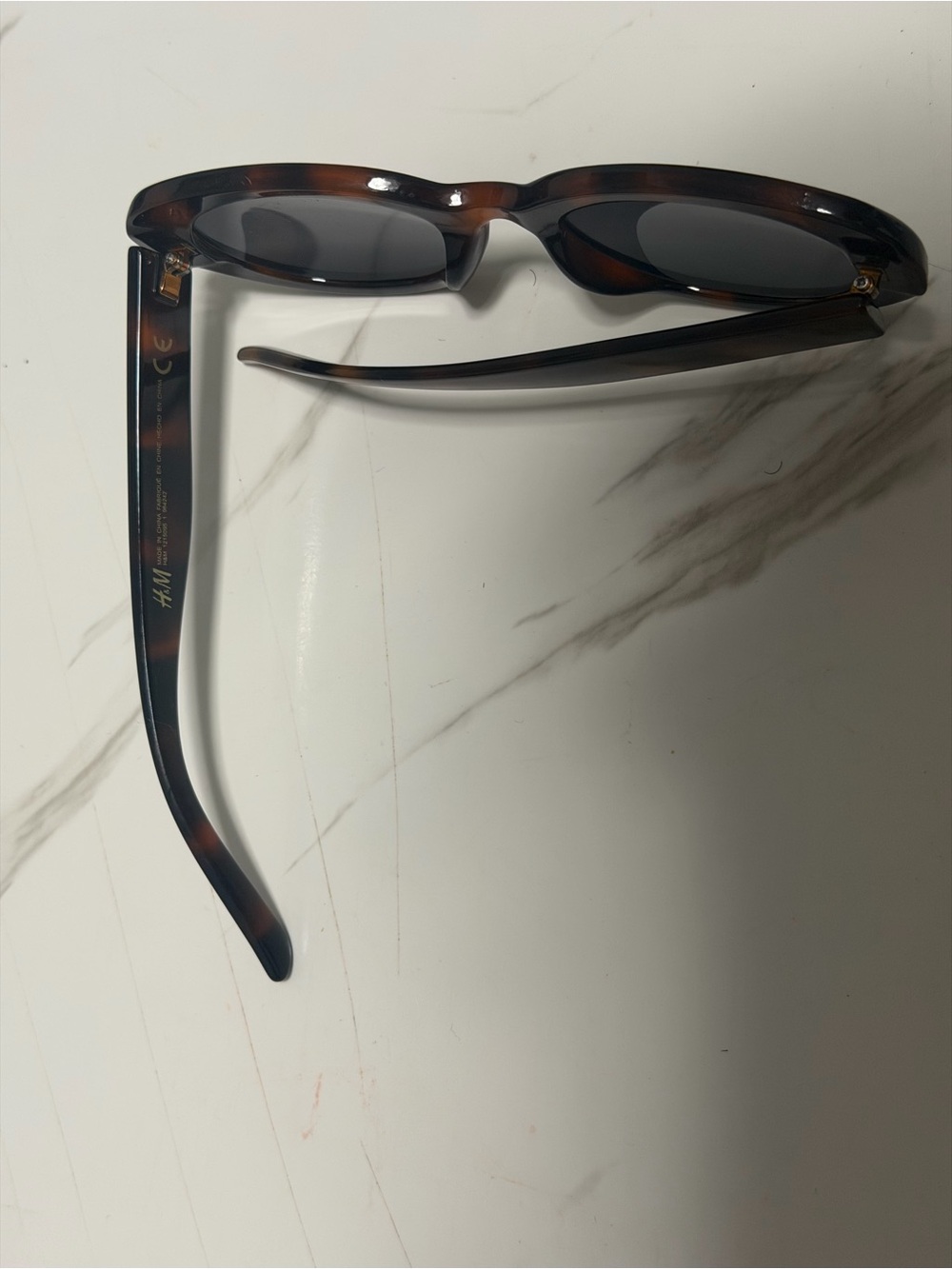 H&M Tortoiseshell Frame Sunglasses - Brown/Black Lenses